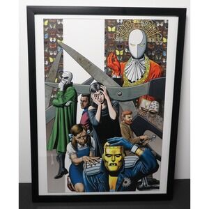 Doom Patrol Framed 12x16 Comic Cover Art by Brian Bolland | DC Comics